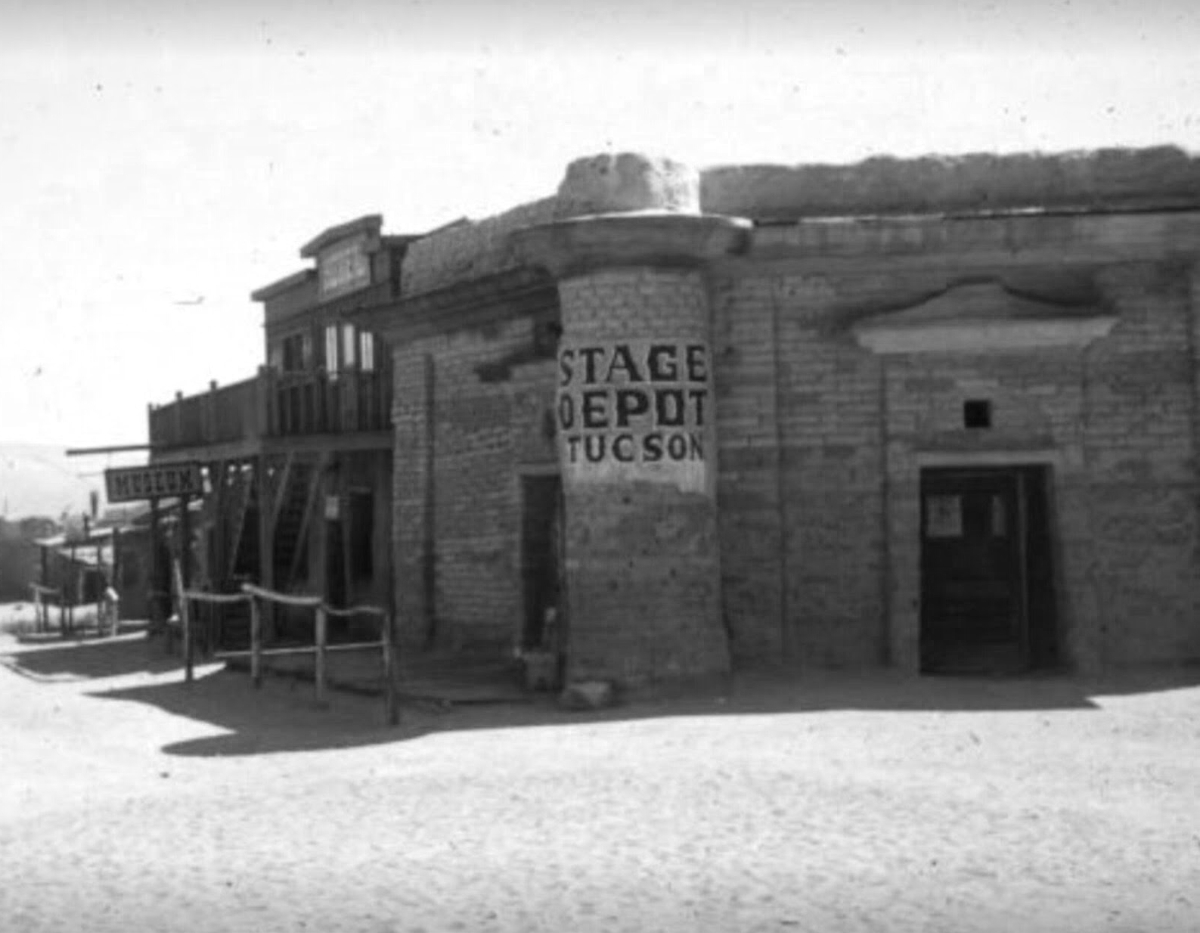 Historic Old Tucson Stage Depot