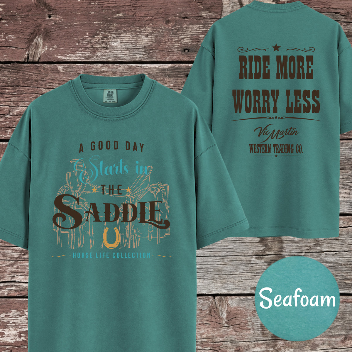 A Good Day Starts In The Saddle T-Shirt