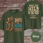 Boots & Bling Because Subtle Isn't My Thing T-Shirt