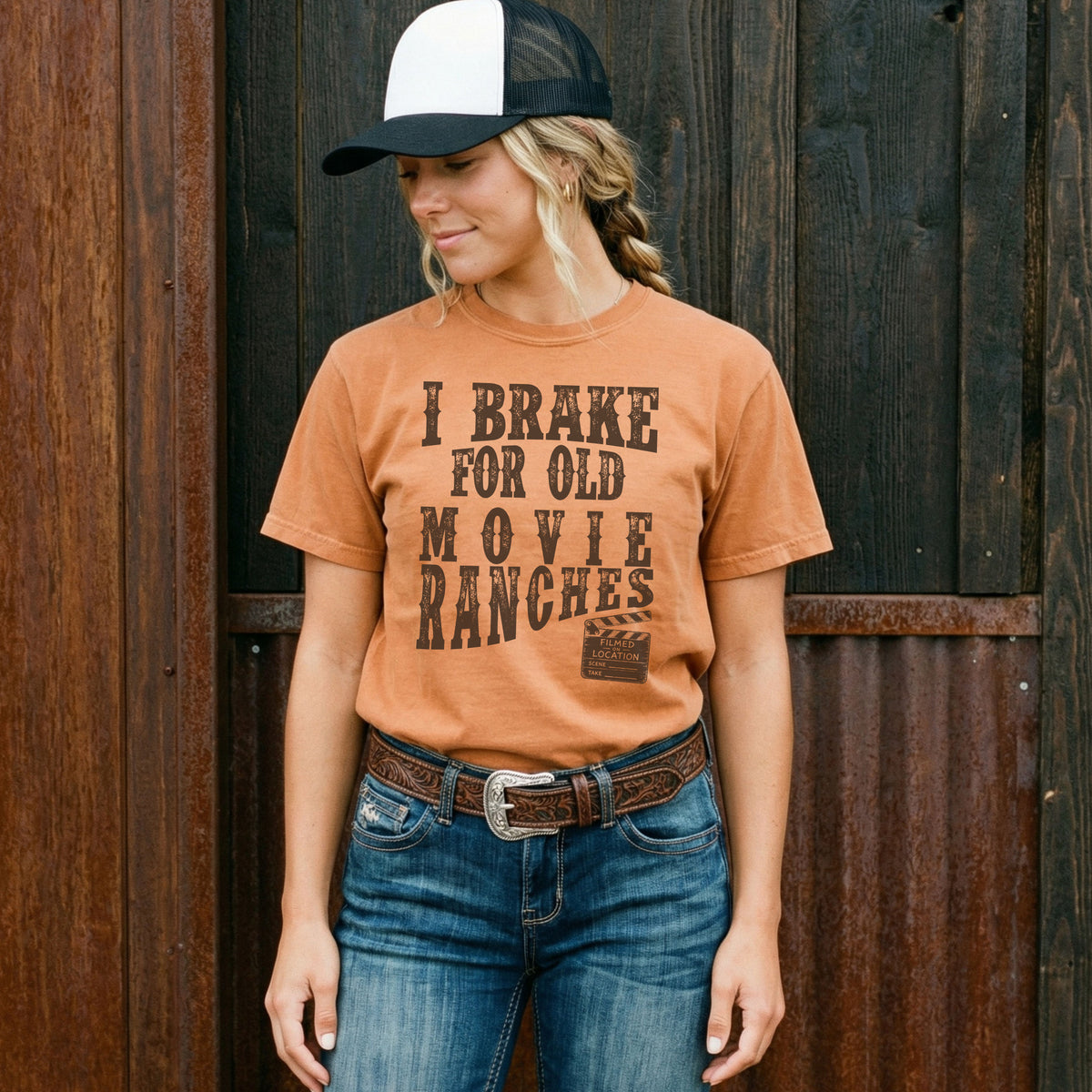 I Brake For Old Movie Ranches Shirt - Filmed On Location
