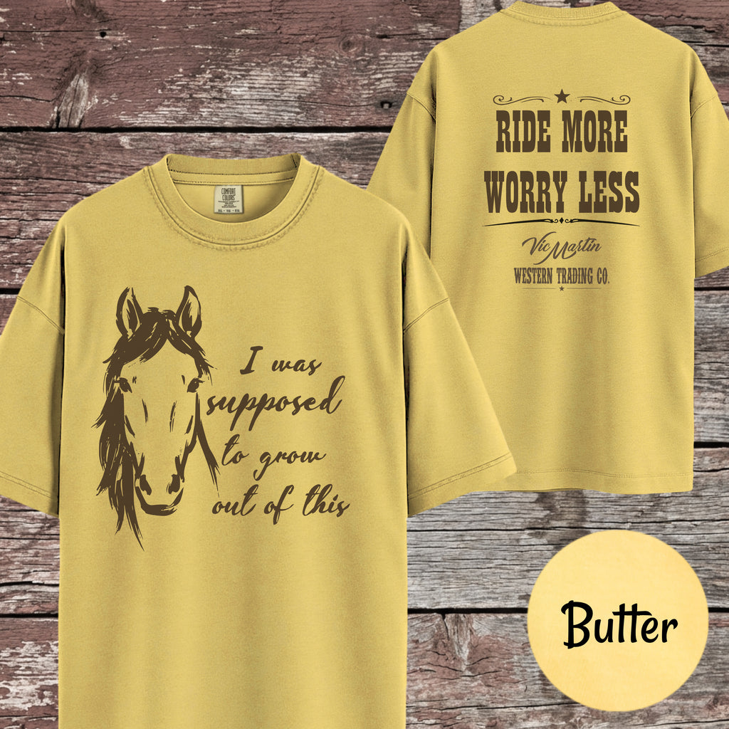 I Was Supposed to Grow Out of This Comfort Colors T-Shirt
