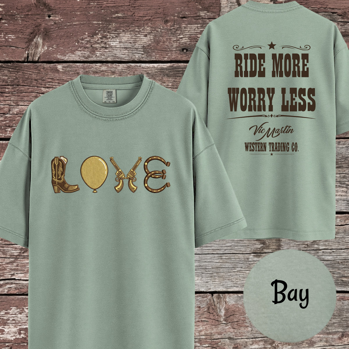 Mounted Shooter Love T-shirt