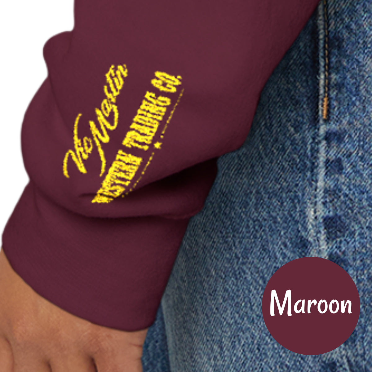EMBROIDERED Mounted Shooting LOVE Hoodie