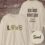 Mounted Shooting LOVE Crewneck Sweatshirt