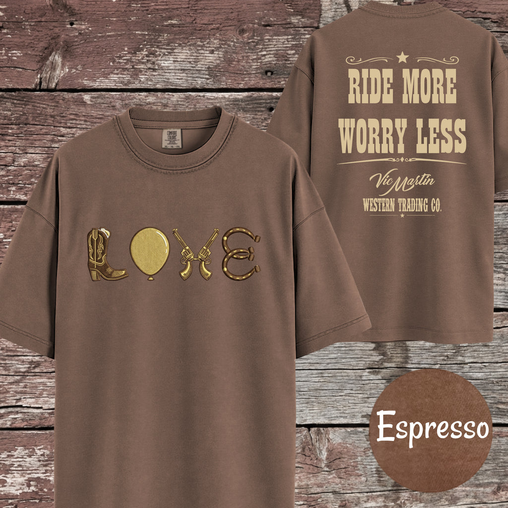 Mounted Shooter Love T-shirt