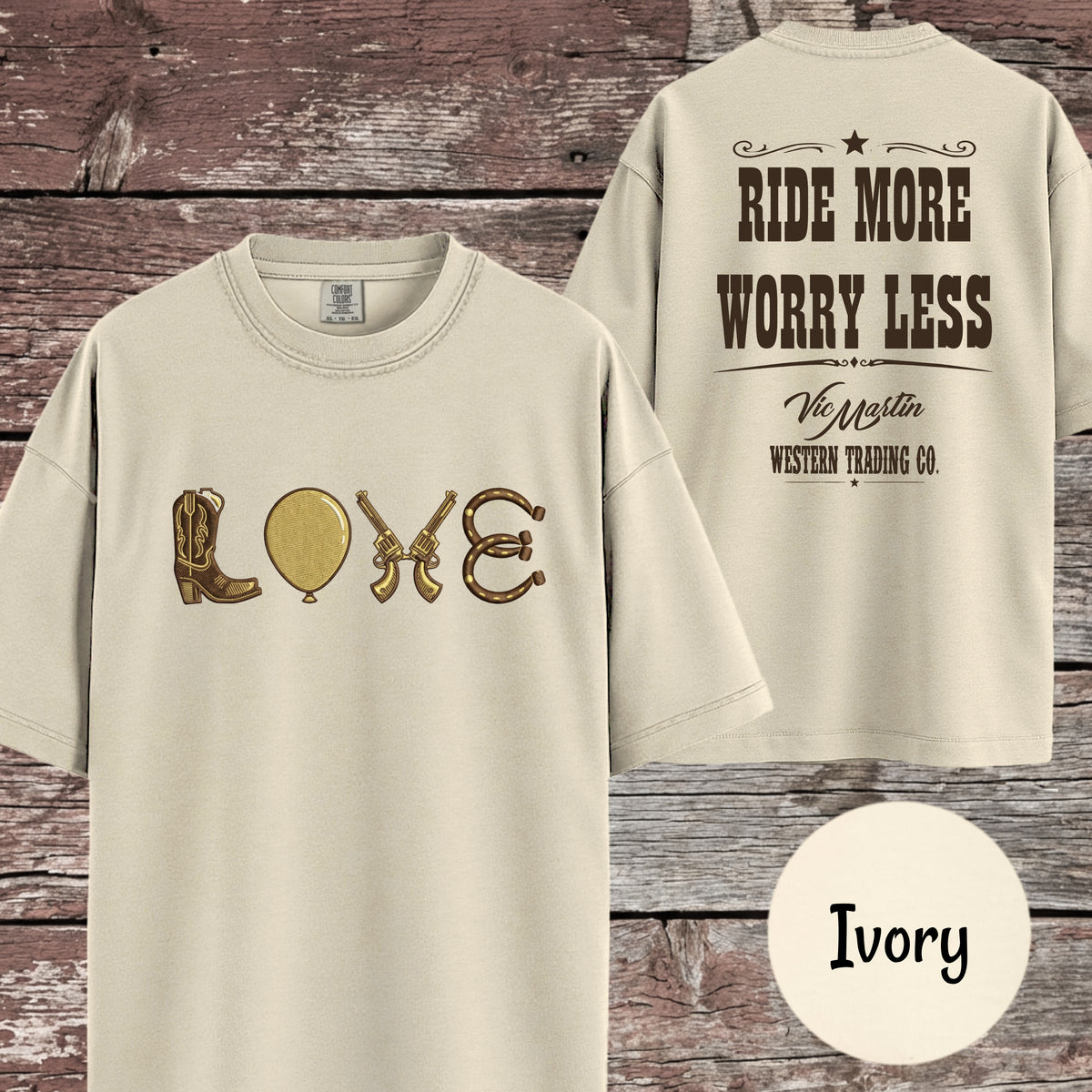 Mounted Shooter Love T-shirt