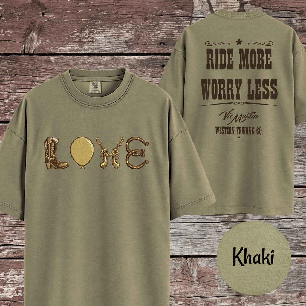 Mounted Shooter Love T-shirt