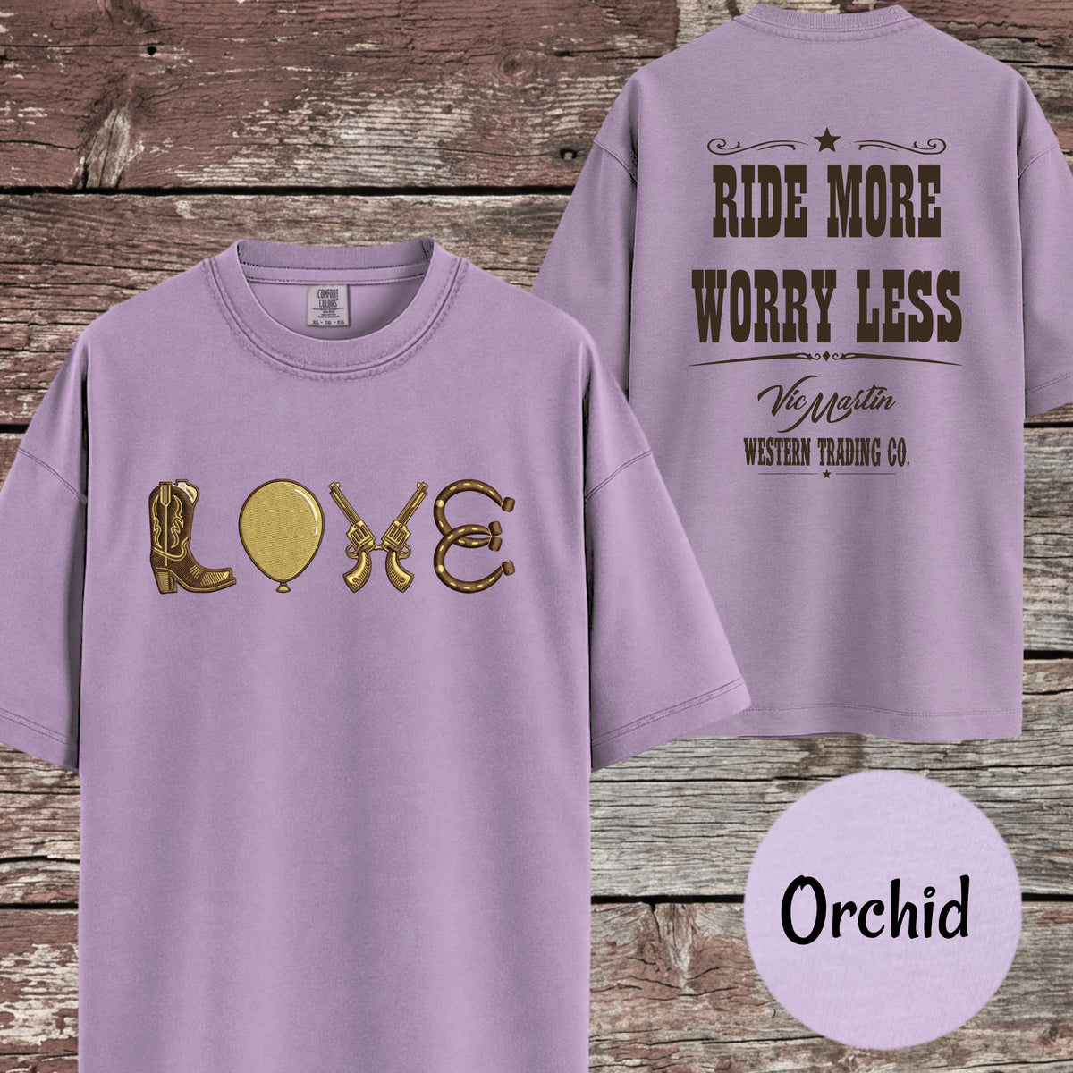 Mounted Shooter Love T-shirt
