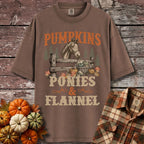 Pumpkins, Ponies & Flannel T-Shirt