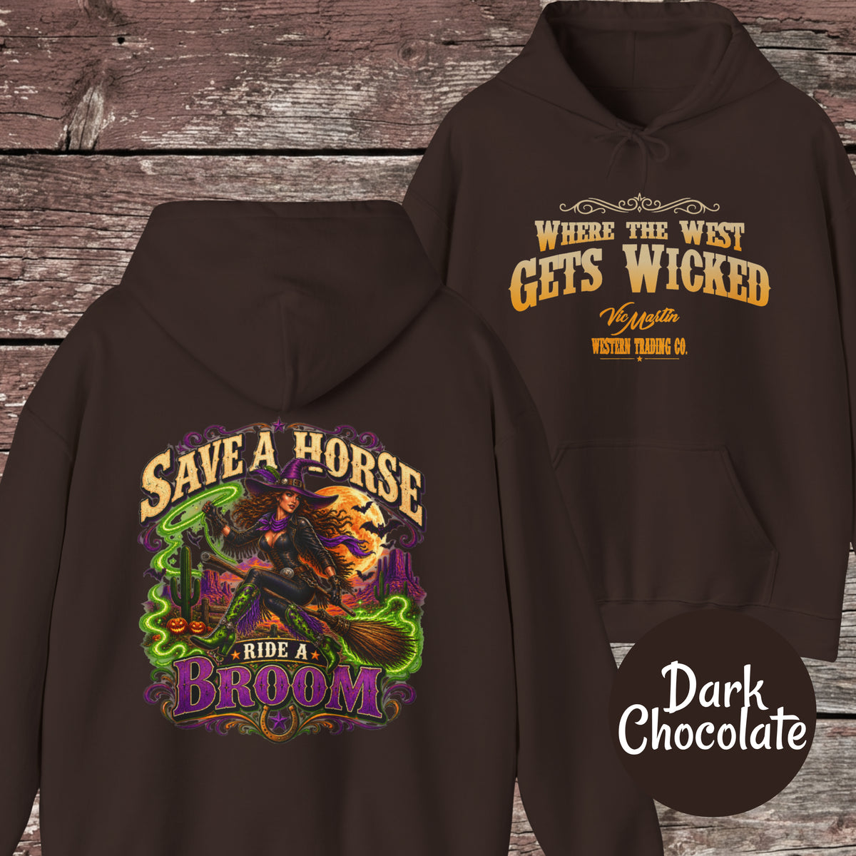Save a Horse, Ride a Broom Hoodie
