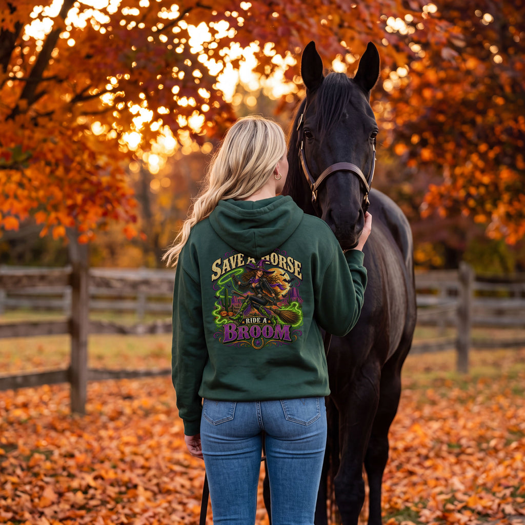 Save a Horse, Ride a Broom Hoodie
