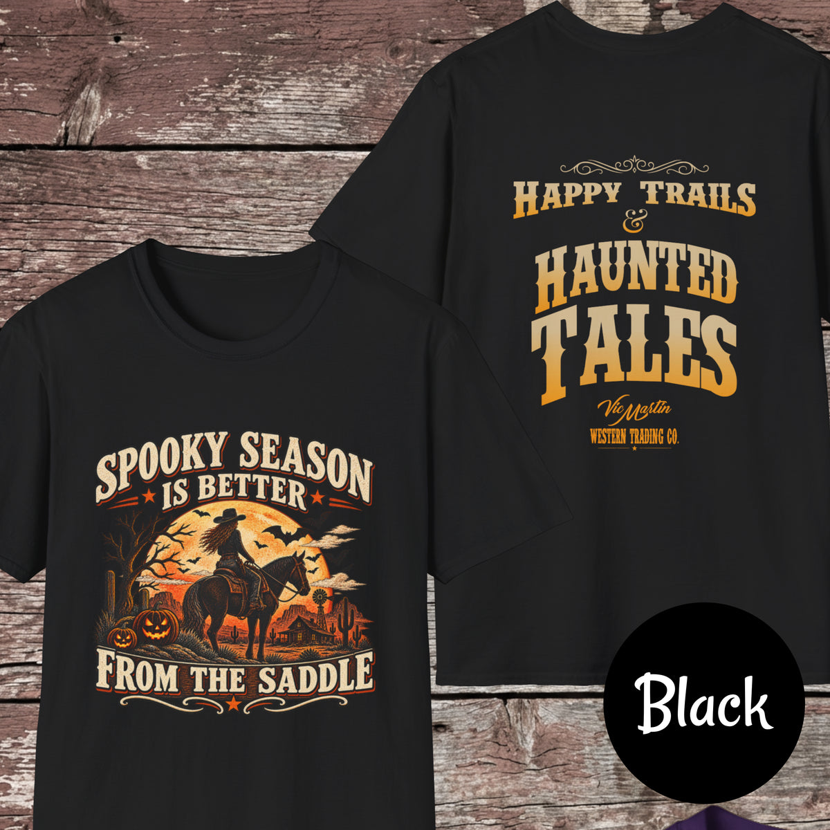 Spooky Season Is Better from the Saddle T-Shirt