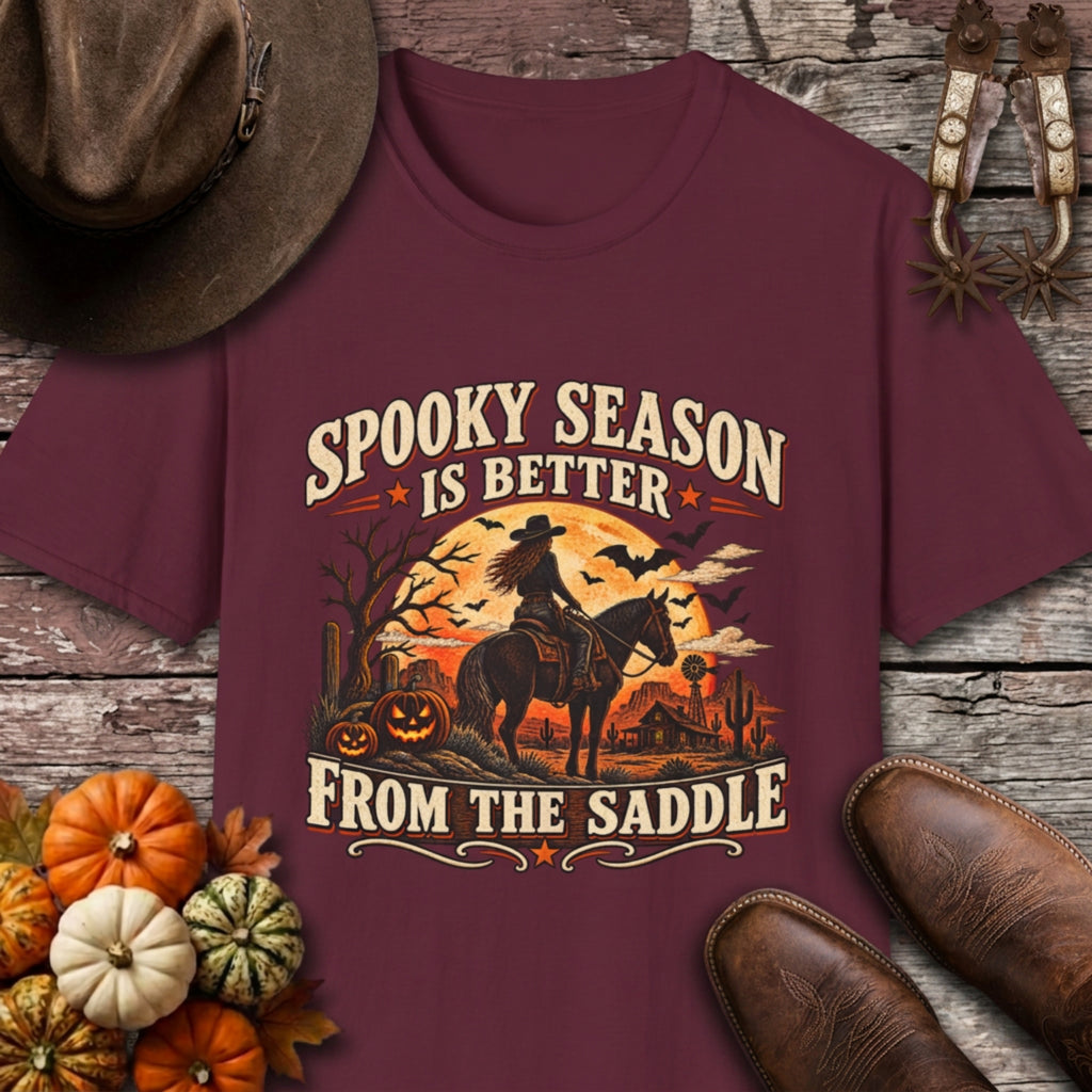 Spooky Season Is Better from the Saddle T-Shirt