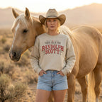 You'd Do It for Randolph Scott Vintage Western Crewneck
