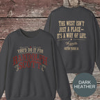 You'd Do It for Randolph Scott Vintage Western Crewneck